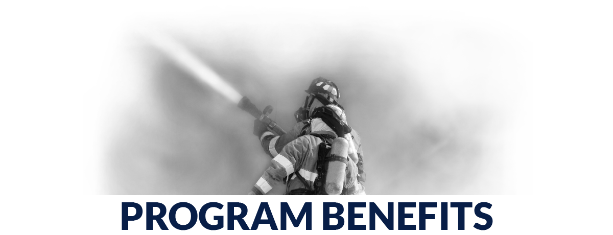  THe Fire Training Certification Program Home - fire fighters with hose image